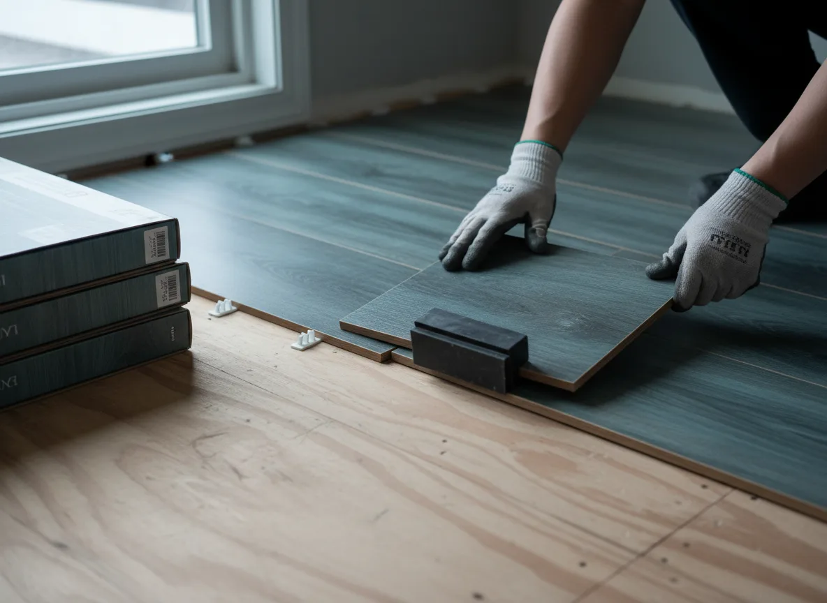 Luxury Vinyl Plank Installation company in Cornish, UT